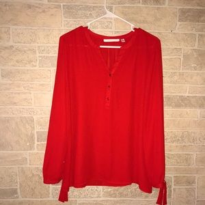 ✅Violet & Claire Long Sleeve Semi Sheer Blouse